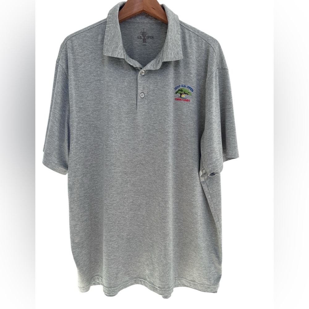 US Open Torrey Pines Gray Golf Polo Shirt Size XXL